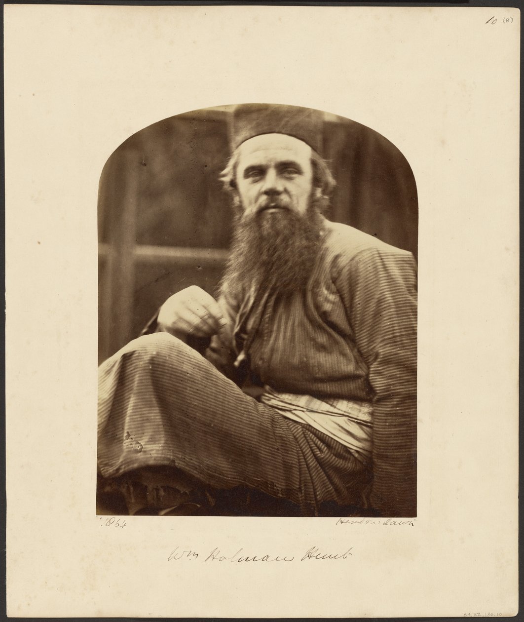W[illia]m. Holman Hunt af Julia Margaret Cameron