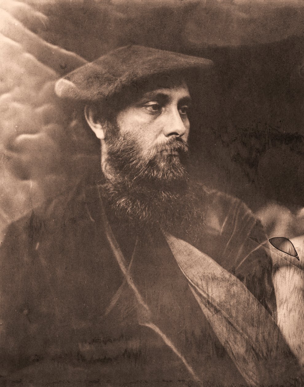 William Michael Rossetti. 1800-tallet (foto) af Julia Margaret Cameron