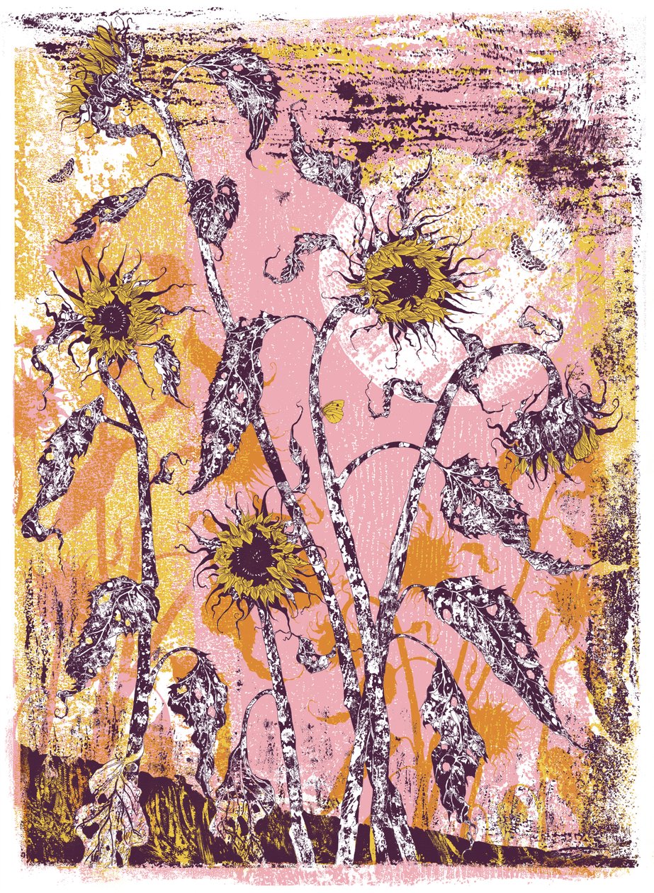 son sine sole iris, 2016 (serigrafi) af julia McKenzie