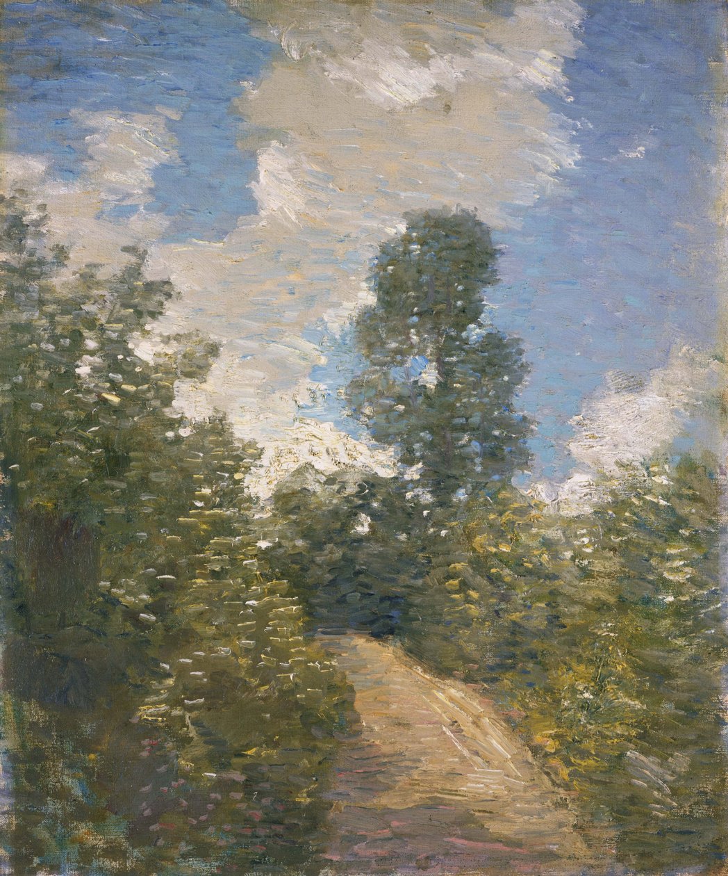 Bagvej af Julian Alden Weir