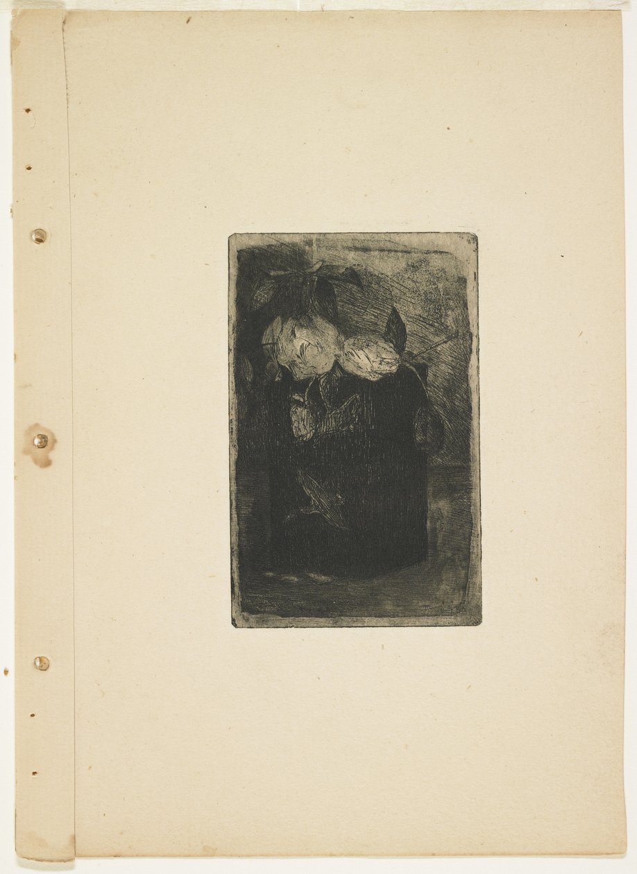 Blomster i en japansk krukke, 1889 af Julian Alden Weir