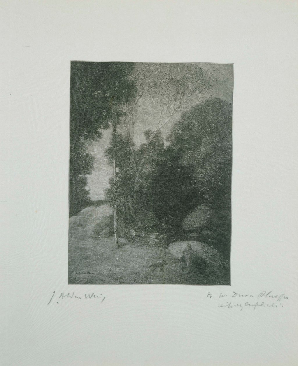 Pan og ulven af Julian Alden Weir