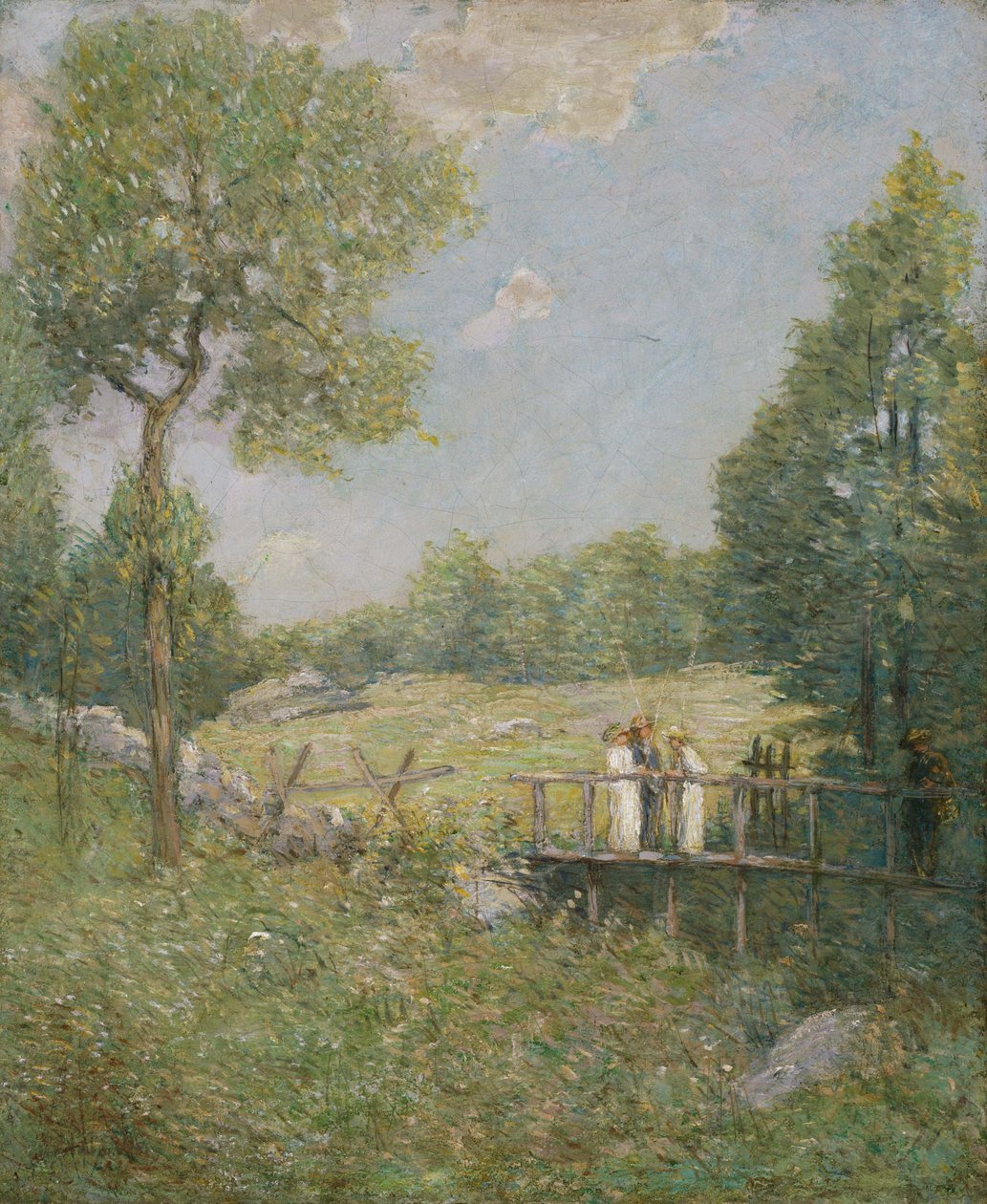 Fiskerifesten af Julian Alden Weir