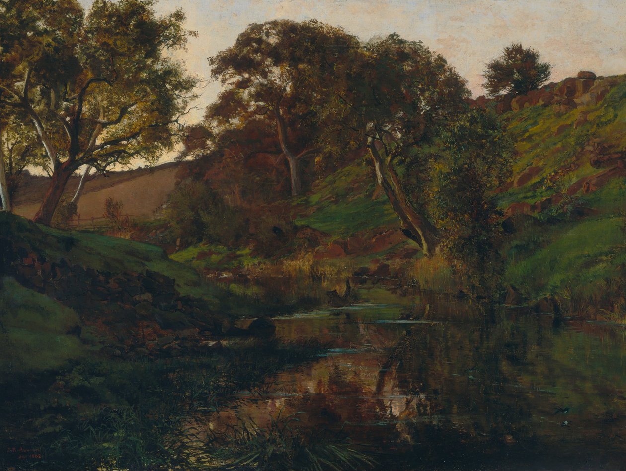 Aften, Merri Creek af Julian Rossi Ashton