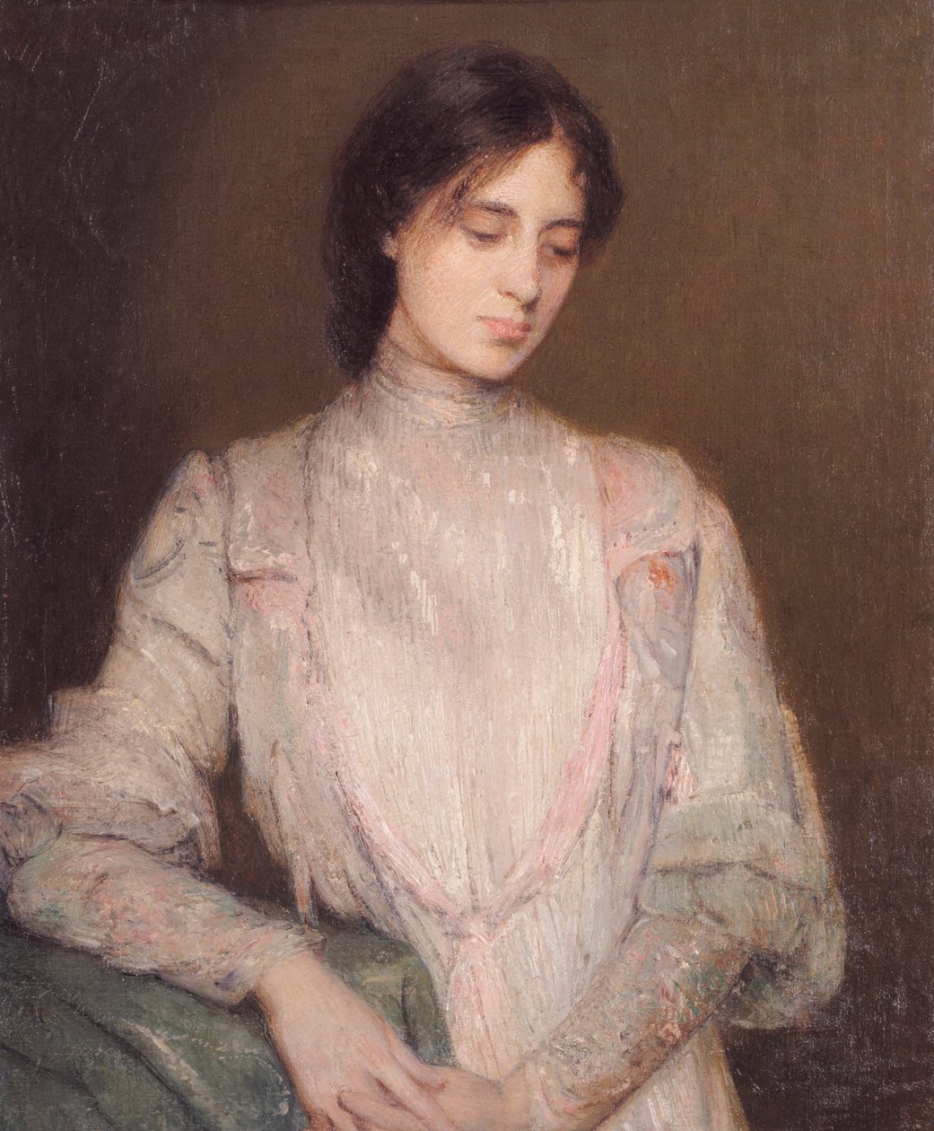 En gentlewoman, 1906. af Julian Alden Weir