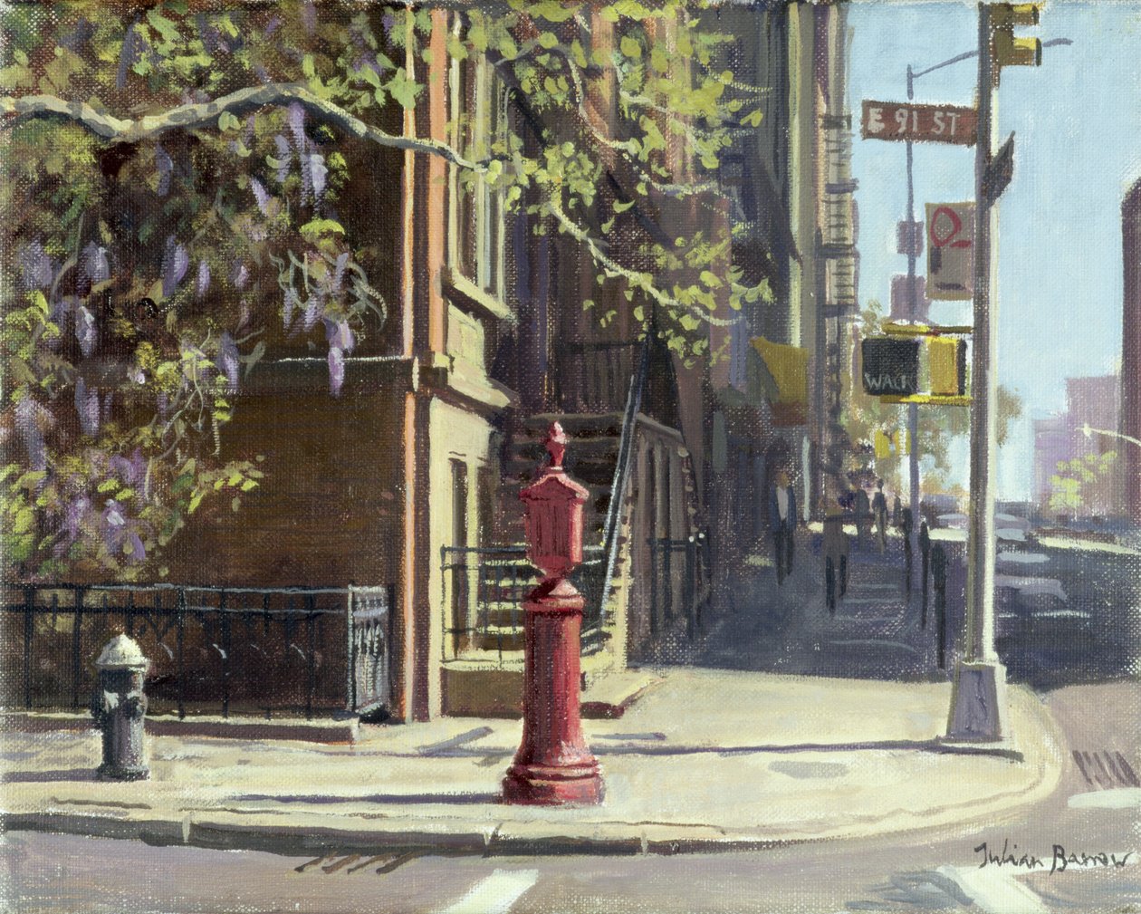 91st Street ved Lexington Avenue af Julian Barrow