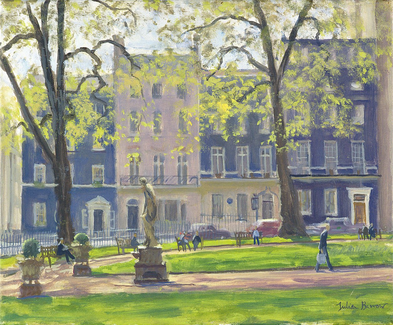 Berkeley Square, South West Corner af Julian Barrow