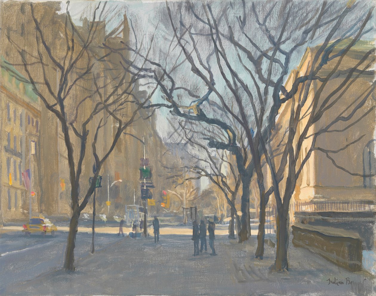 Fifth Avenue and the Met, 2010 af Julian Barrow