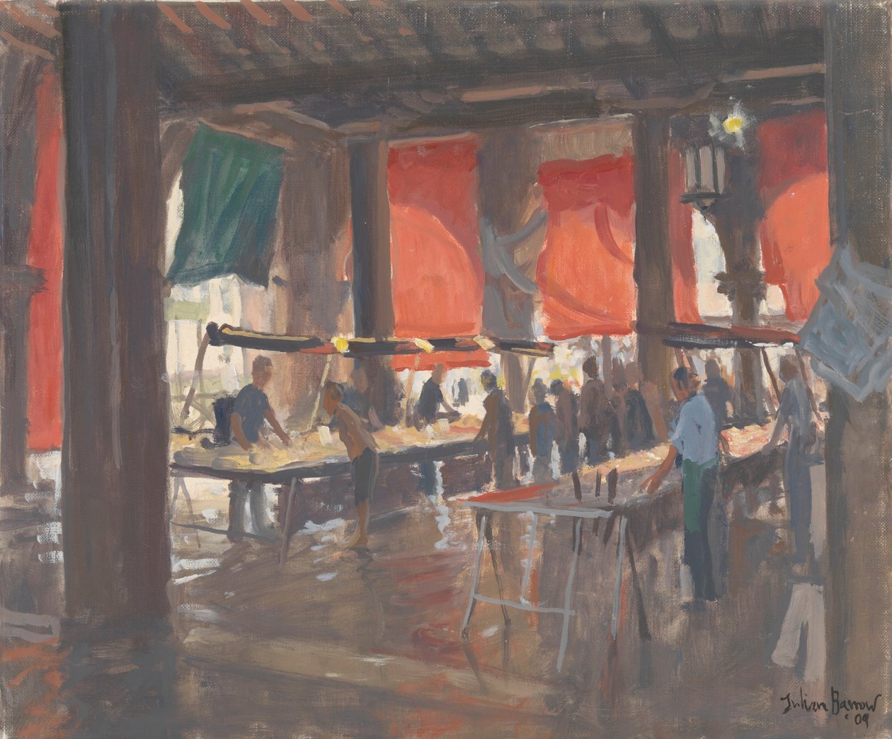 Fiskemarked, Venedig, 2009 af Julian Barrow