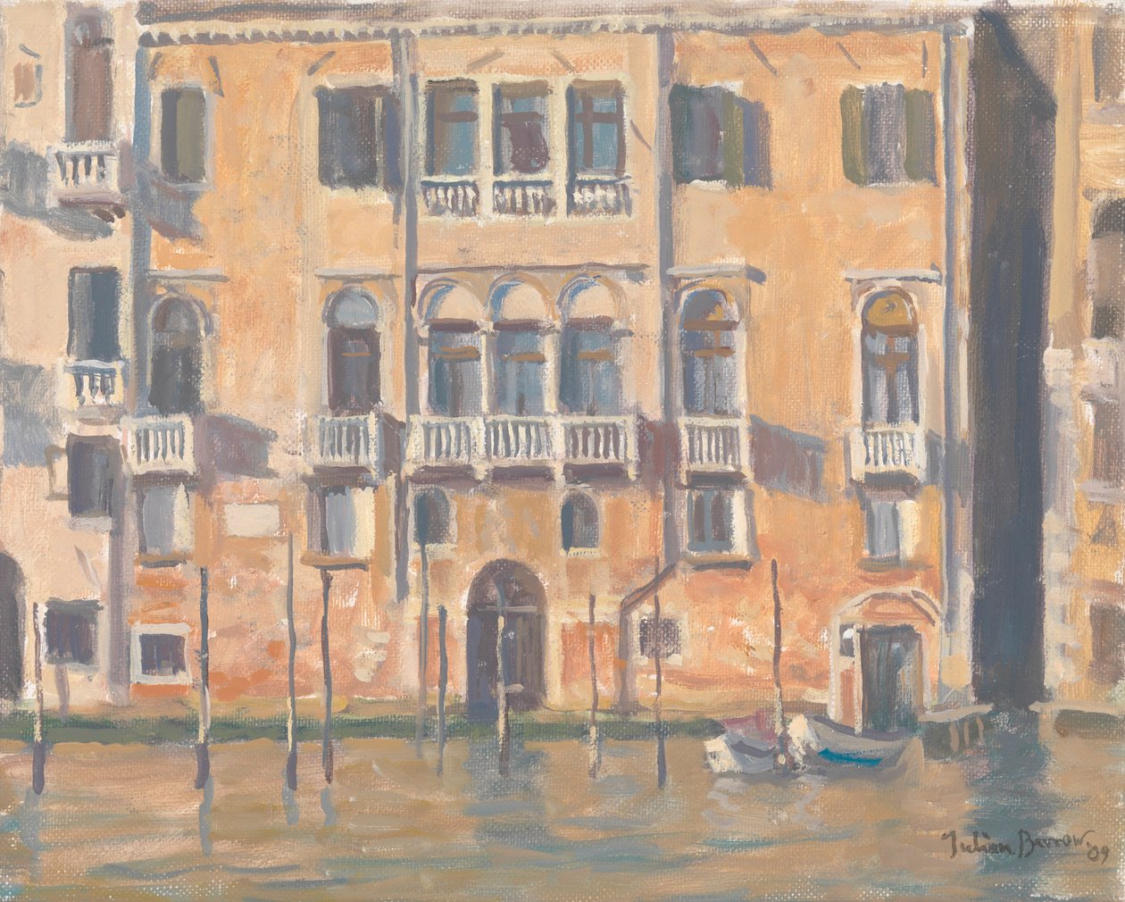 Grand Canal Facade, 2009 af Julian Barrow