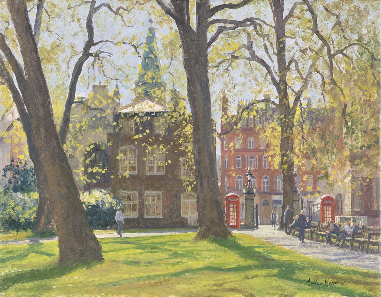 Mount Street Gardens af Julian Barrow