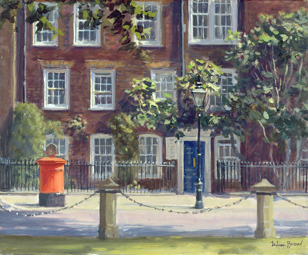 New Square, Lincolns Inn af Julian Barrow
