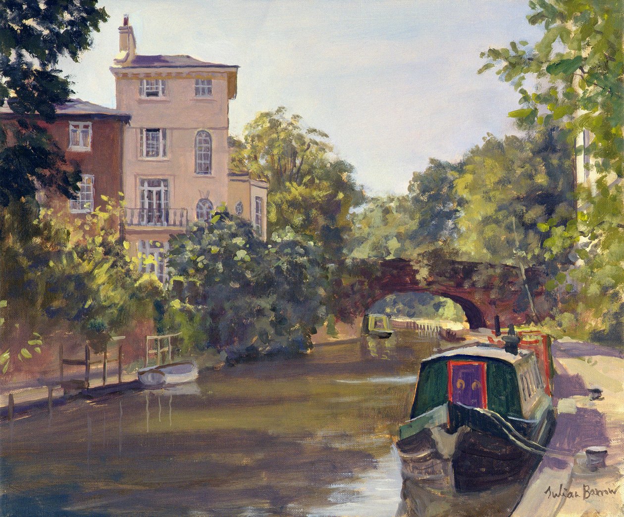 Regents Park Canal af Julian Barrow