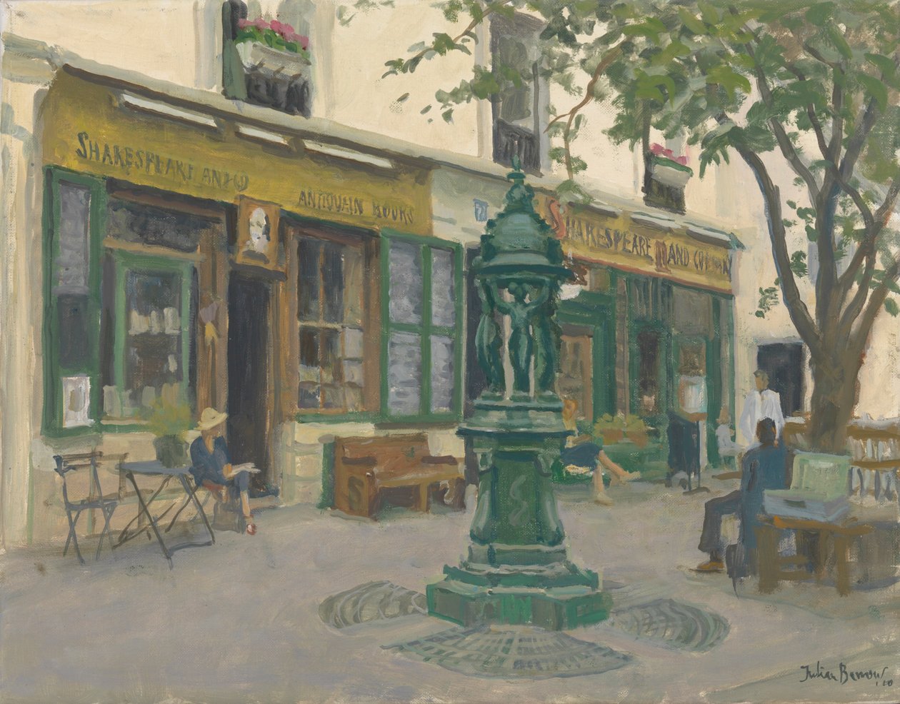 Shakespeare og Co, 2010 af Julian Barrow