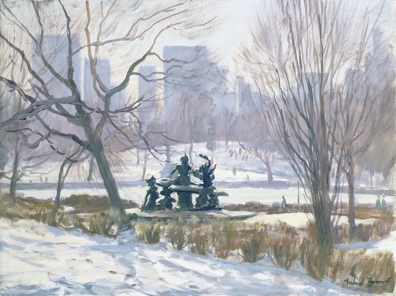 Alice i Eventyrland-statuen, Central Park, New York, 1997 af Julian Barrow