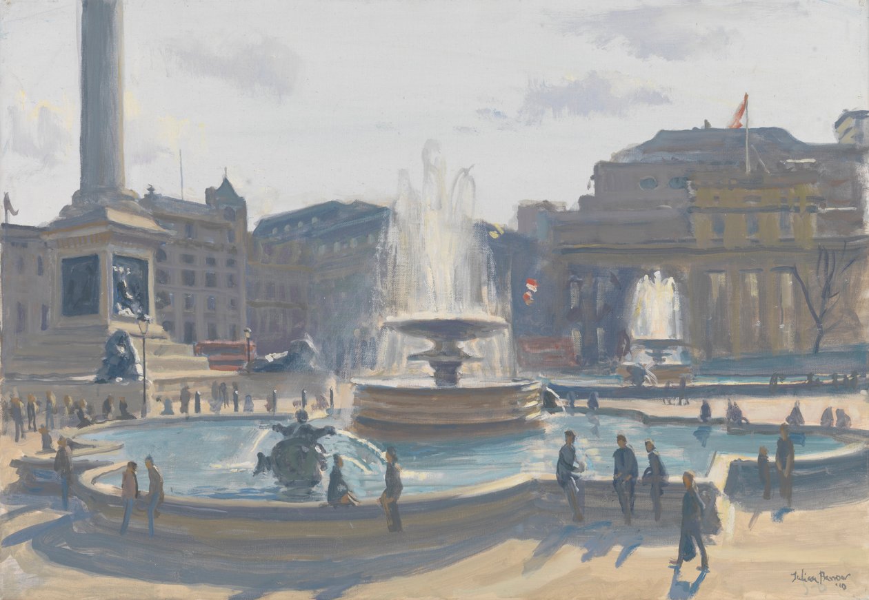 Trafalgar Square, 2010 af Julian Barrow