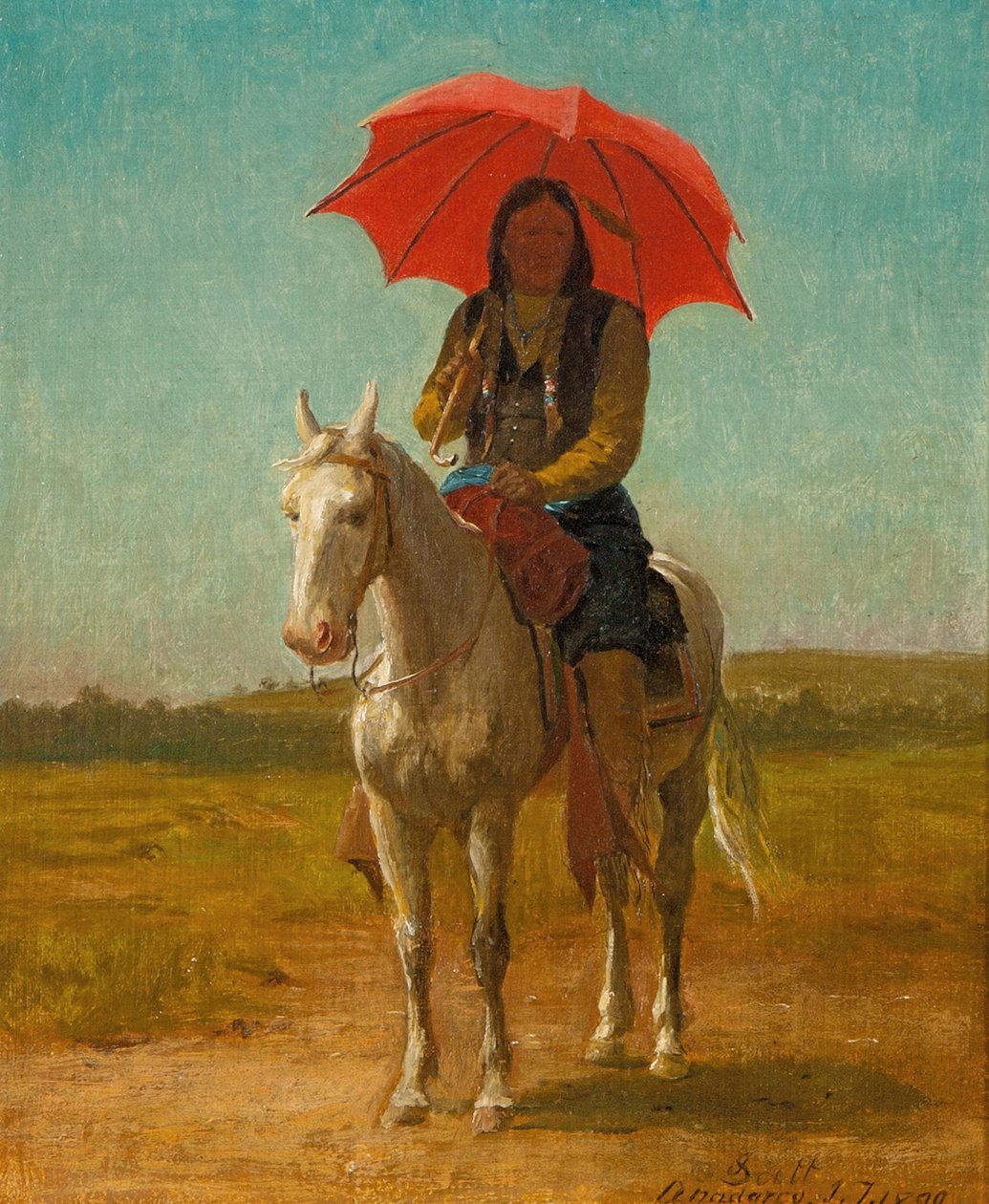Rytter, Anadarko, Oklahoma, 1890 af Julian Scott