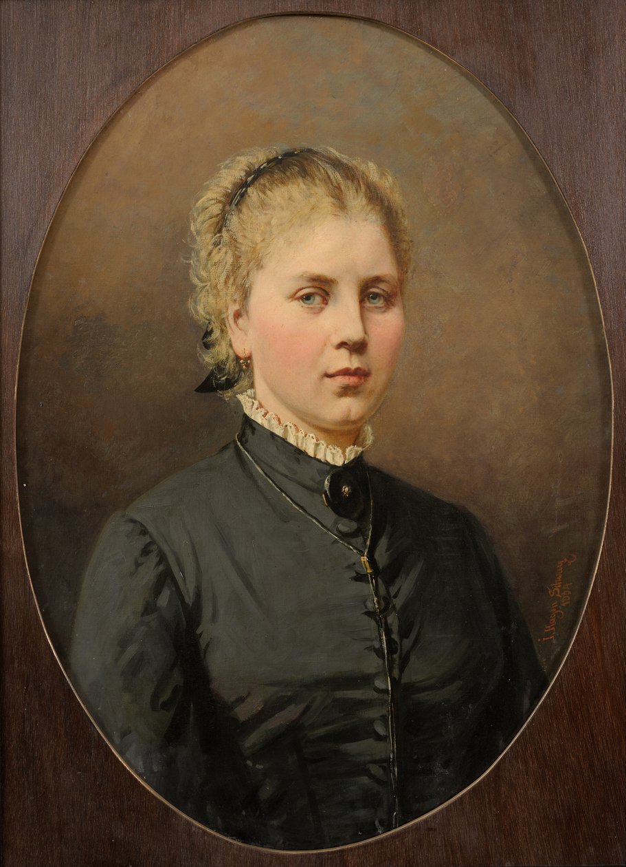Hagen-Schwarz, Julie. Daami portree. Marisa V. Ulv af Julie Wilhelmine Hagen Schwarz
