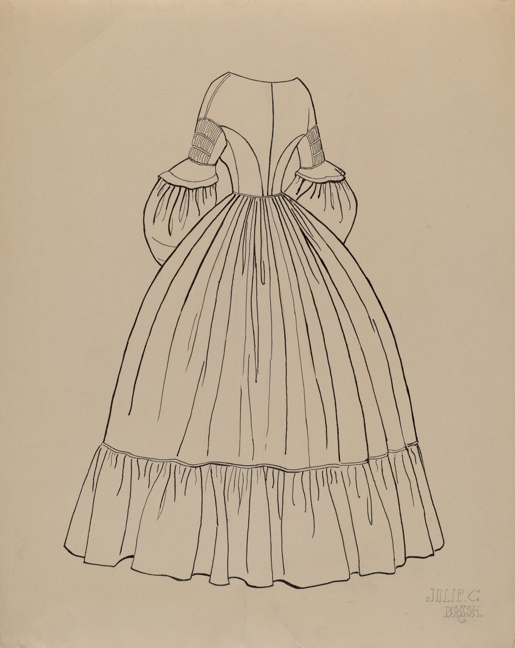 Kjole af Julie C. Brush