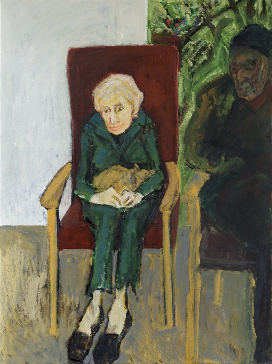 Et ægtepar (olie på lærred) af Julie Held