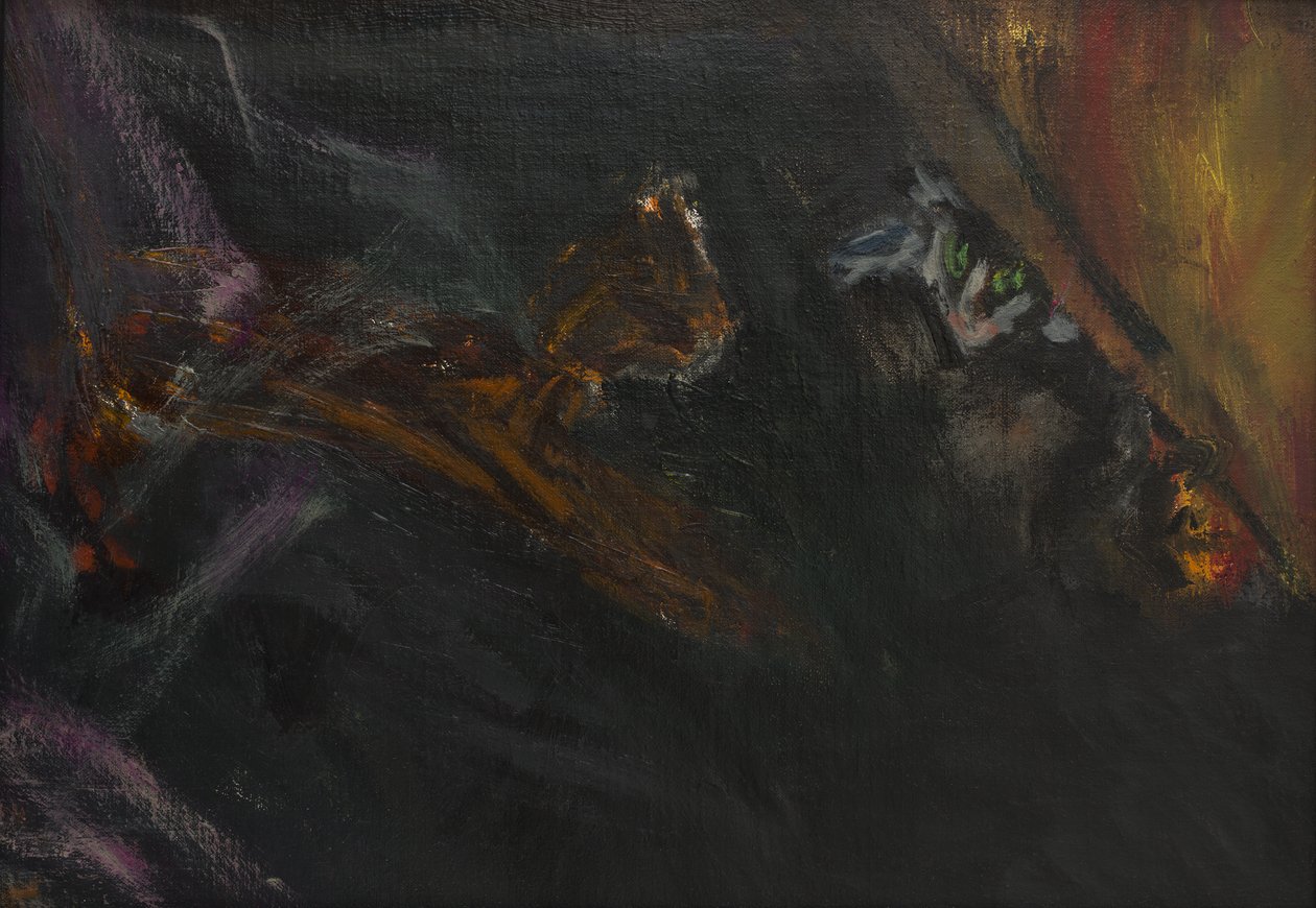Killinger at lege, 2016, af Julie Held