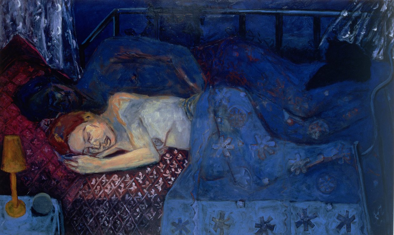 Sovende par, 1997 af Julie Held