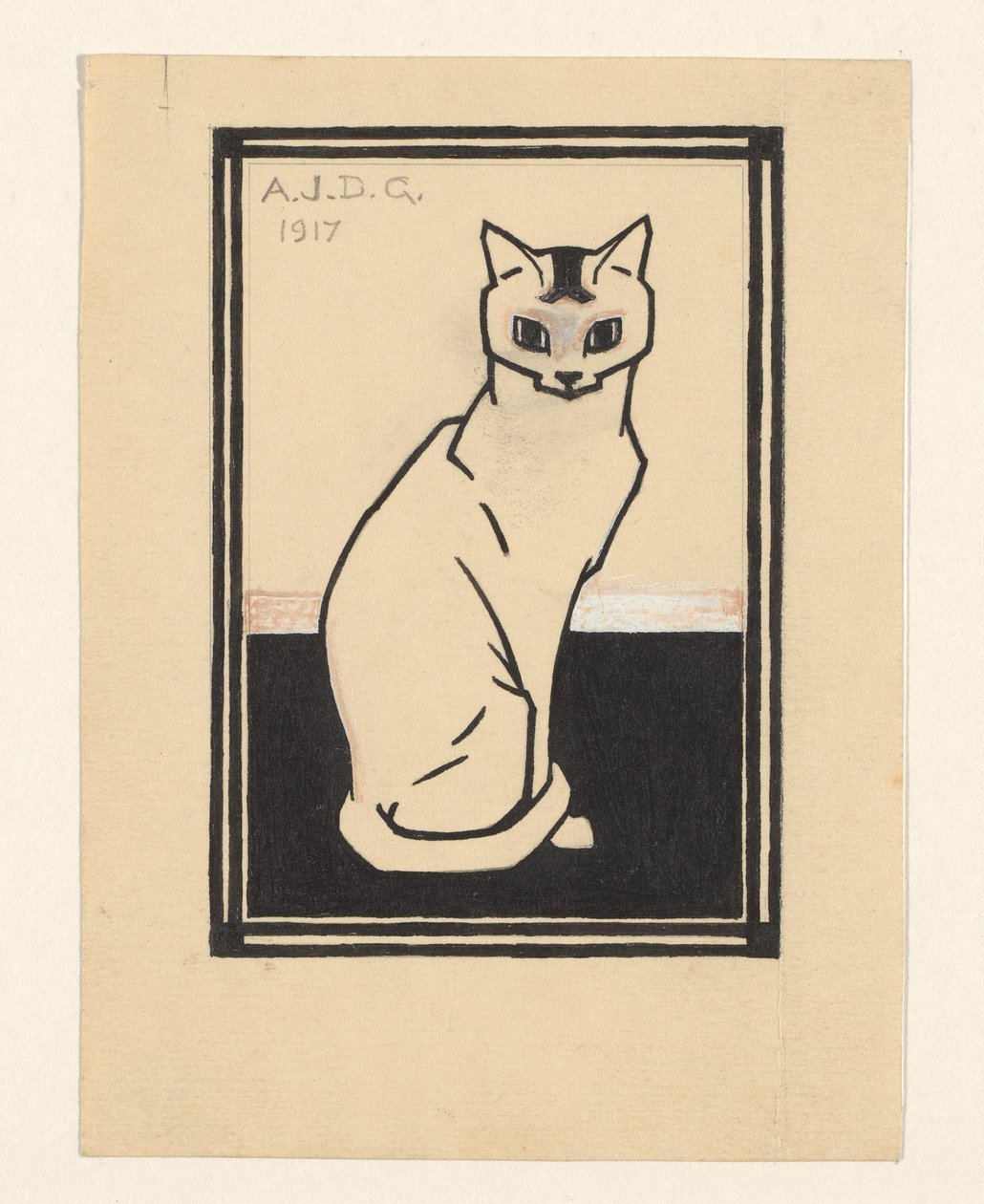 Kat af Julie de Graag (signed by artist)