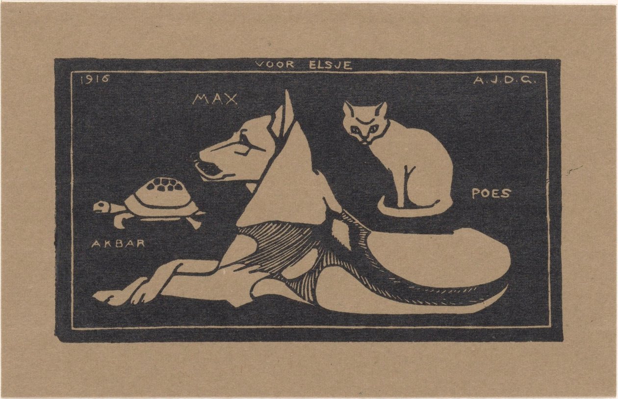 Akbar, Max, Poes (titel på objekt) af Julie de Graag