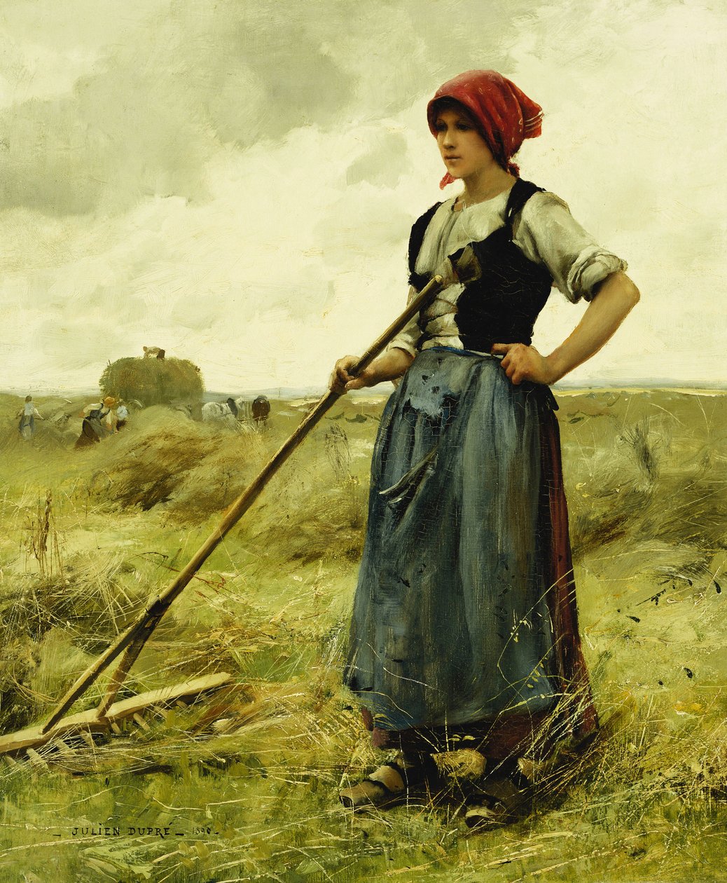 Høsttid, 1890 af Julien Dupre