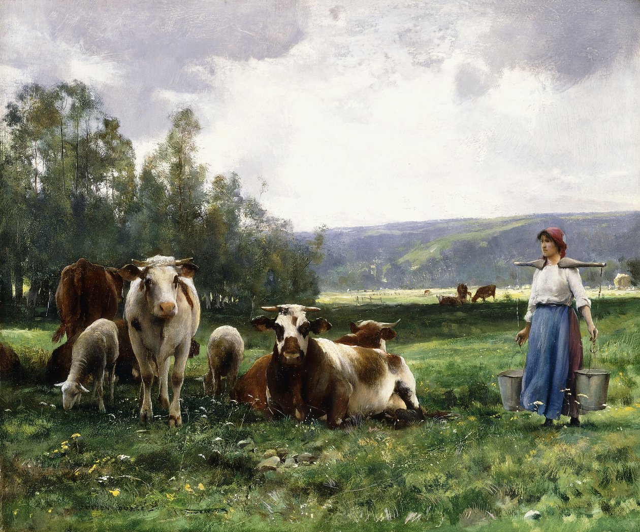 Kogræsgangen, af Julien Dupre