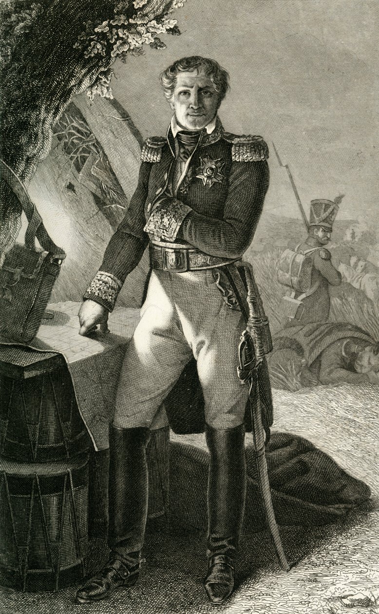 Laurent Gouvion Saint-Cyr, 1804, 1839. af Julien Leopold Boilly