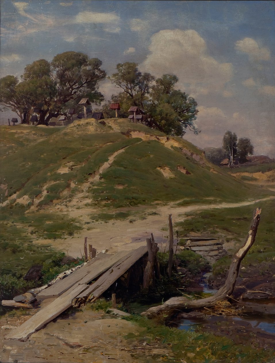 Kirkegård af Julijs Feders