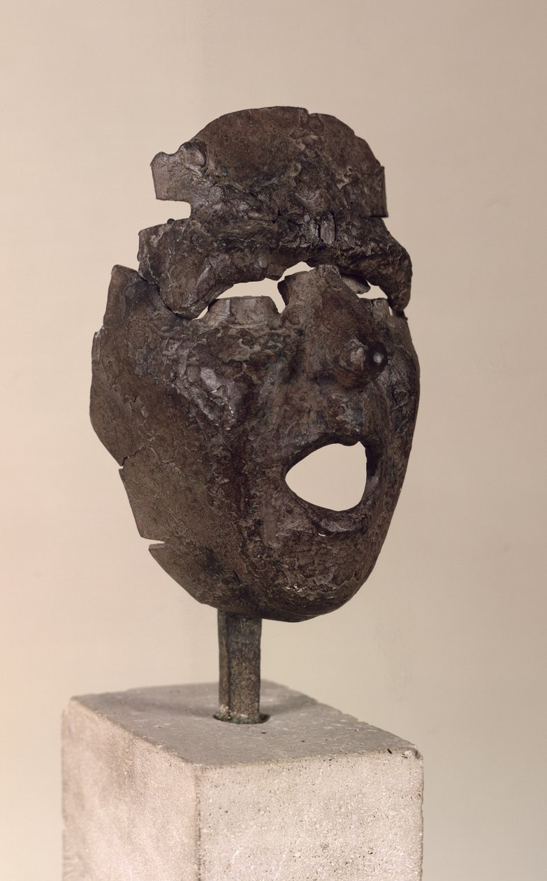 Montserrat Screaming Mask, ca.1938-39 (jern) af Julio Gonzalez