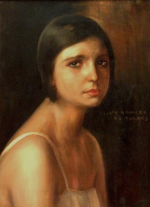 Den gode lille pige af Julio Romero de Torres
