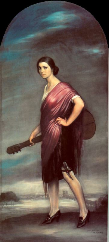 Koblet af Julio Romero de Torres
