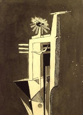 Skrigende figur, Profeten, 1941 af Julio Gonzalez