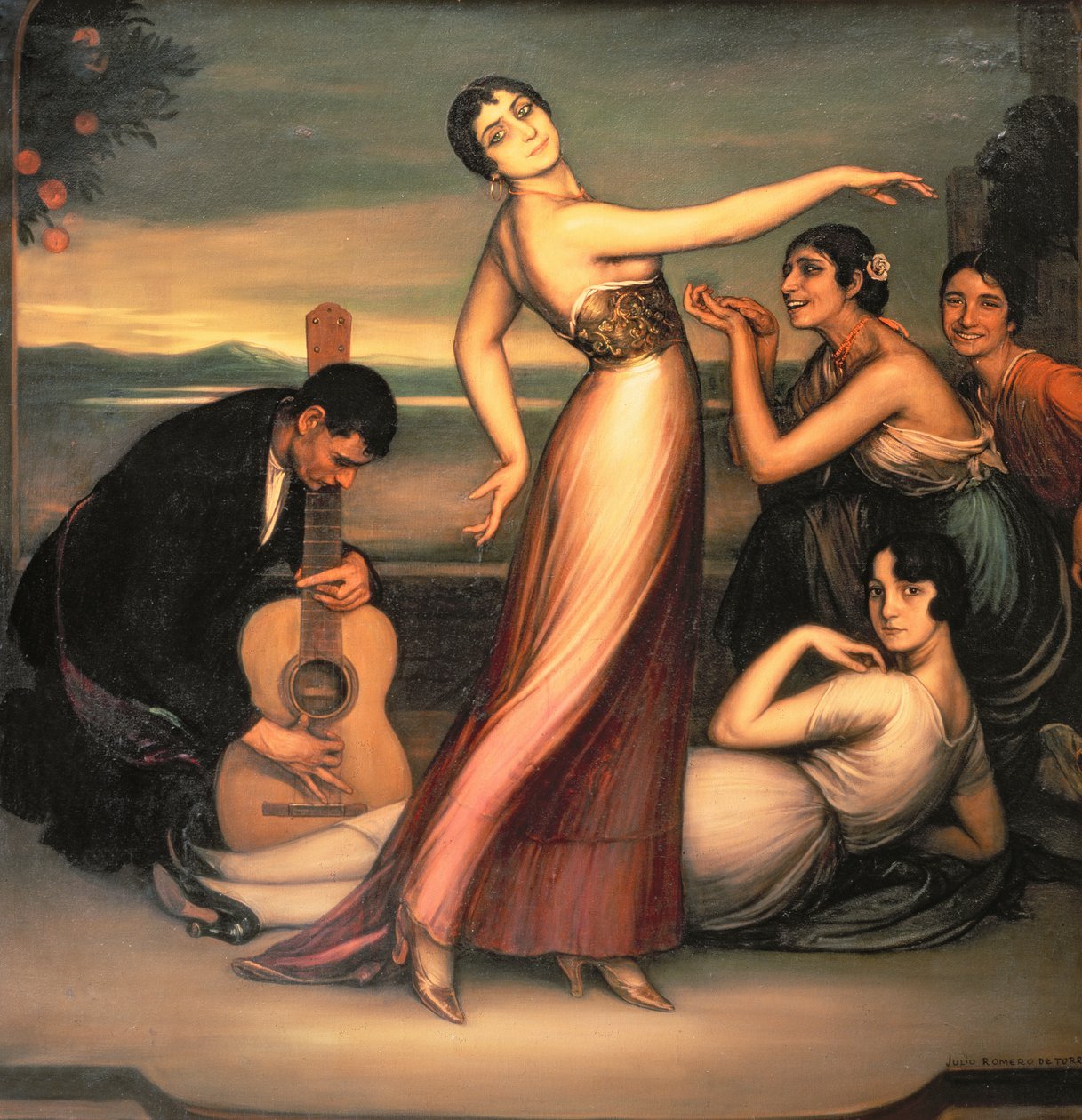 En allegori om lykke af Julio Romero de Torres