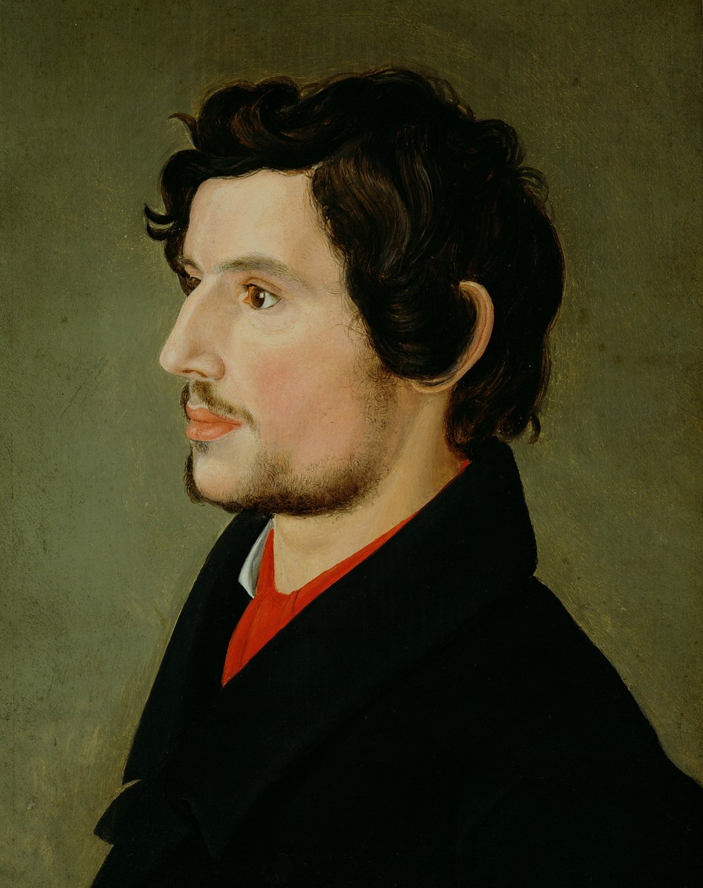 Portræt af Otto Sigismund Runge (1806-39) af Julius Oldach