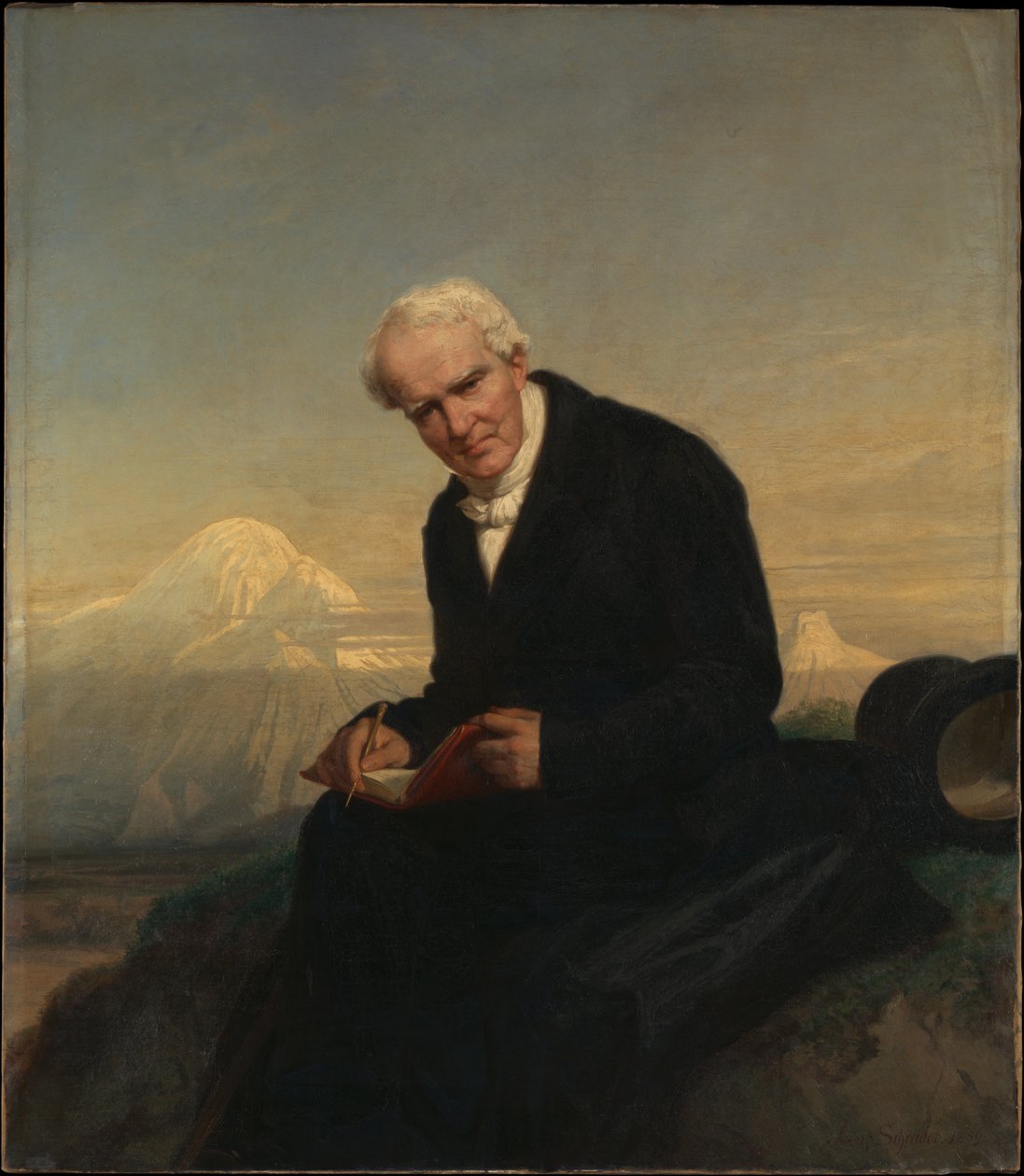 Baron Alexander von Humboldt af Julius Schrader