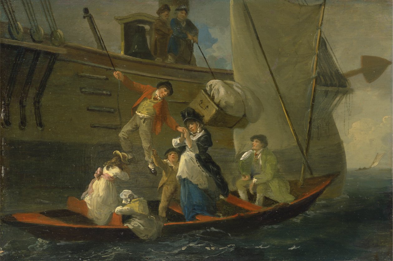 En gift sømands adieu af Julius Caesar Ibbetson