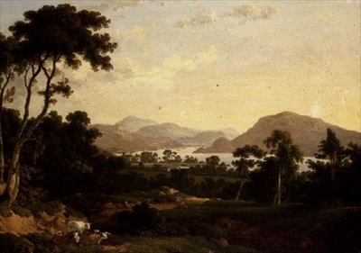 Ullswater: fra Gowbarrow Park af Julius Caesar Ibbetson