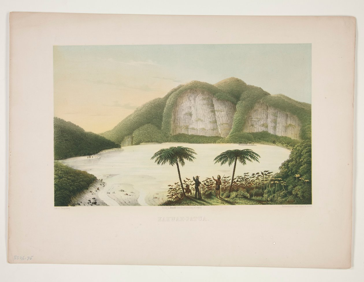 Kahwah - Hit (White Crater) af Julius Friedrich Tempeltey