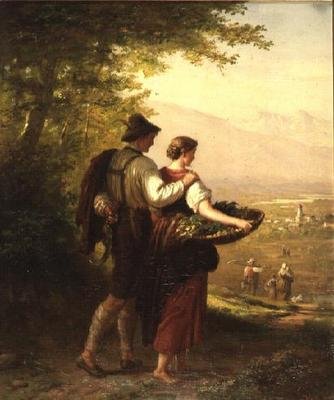 Dusk af Julius Kockert