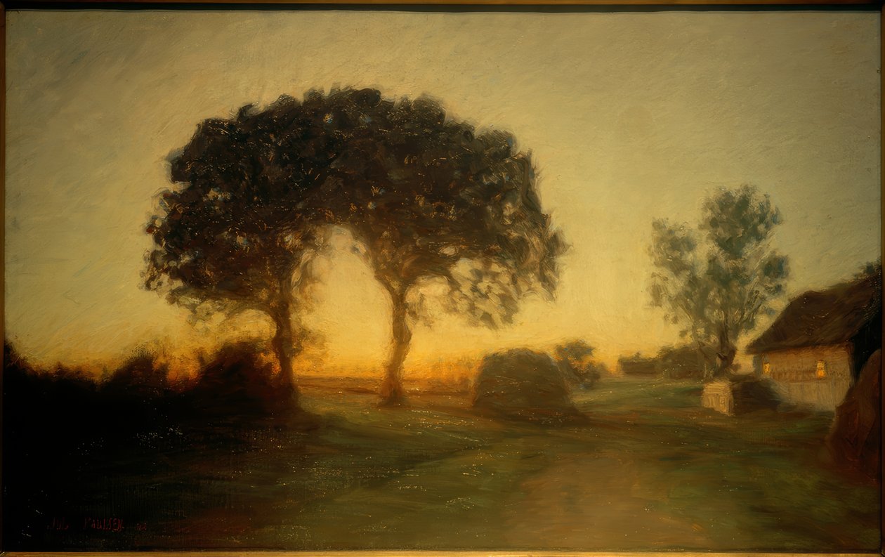 De to ege. Fra området ved Vallö af Julius Paulsen