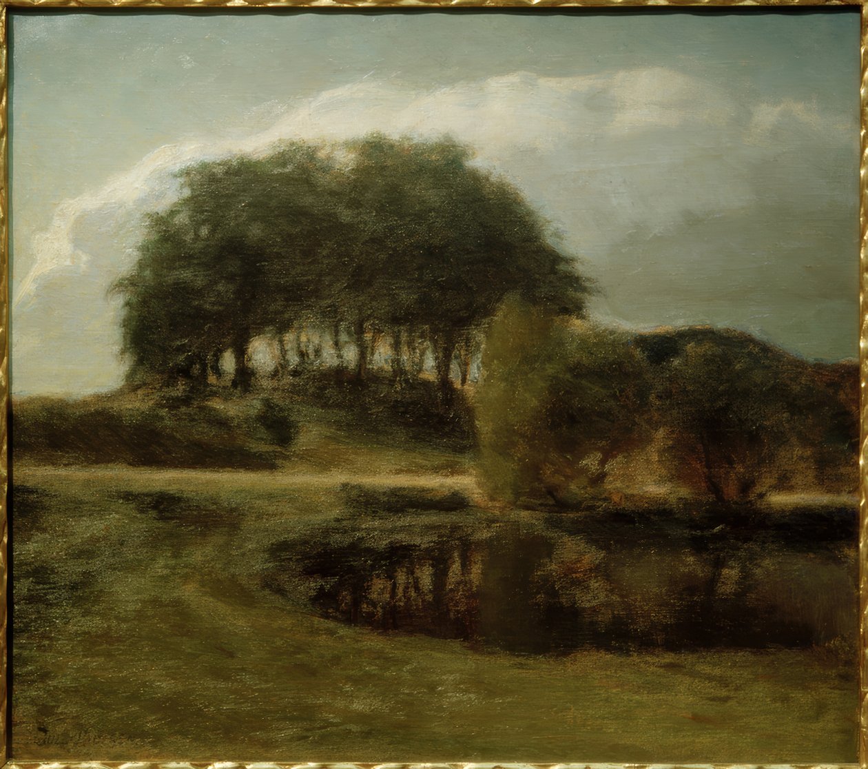 Sommerlandskab. Horneby af Julius Paulsen