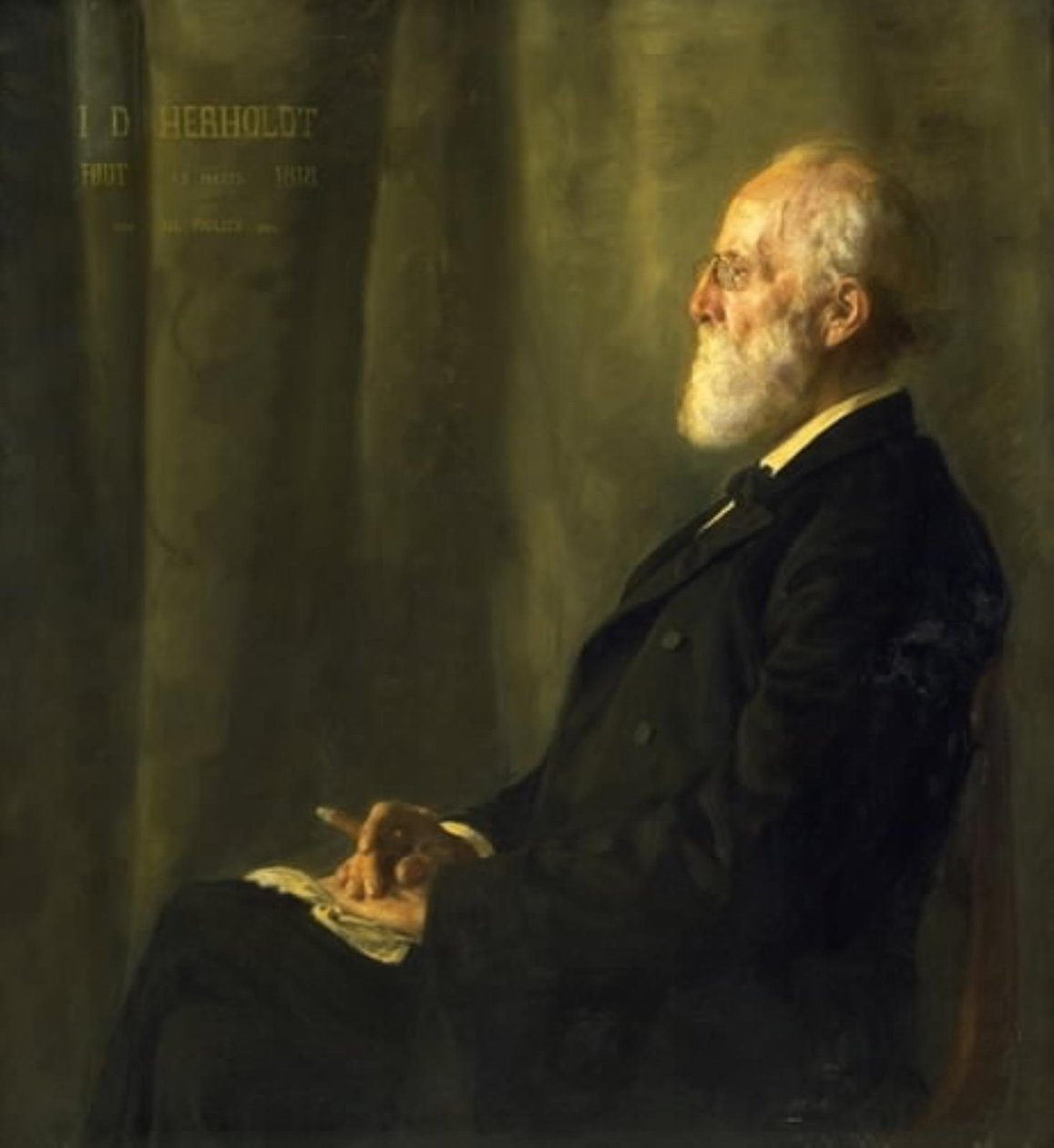 Arkitekten J.D. Herholdt af Julius Paulsen