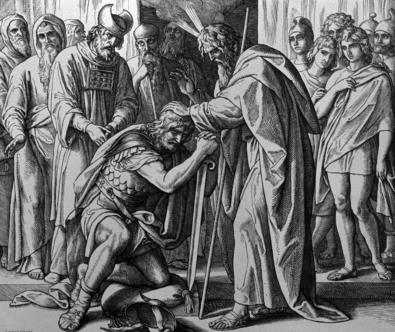 Moses og Joshua af Julius Schnorr von Carolsfeld