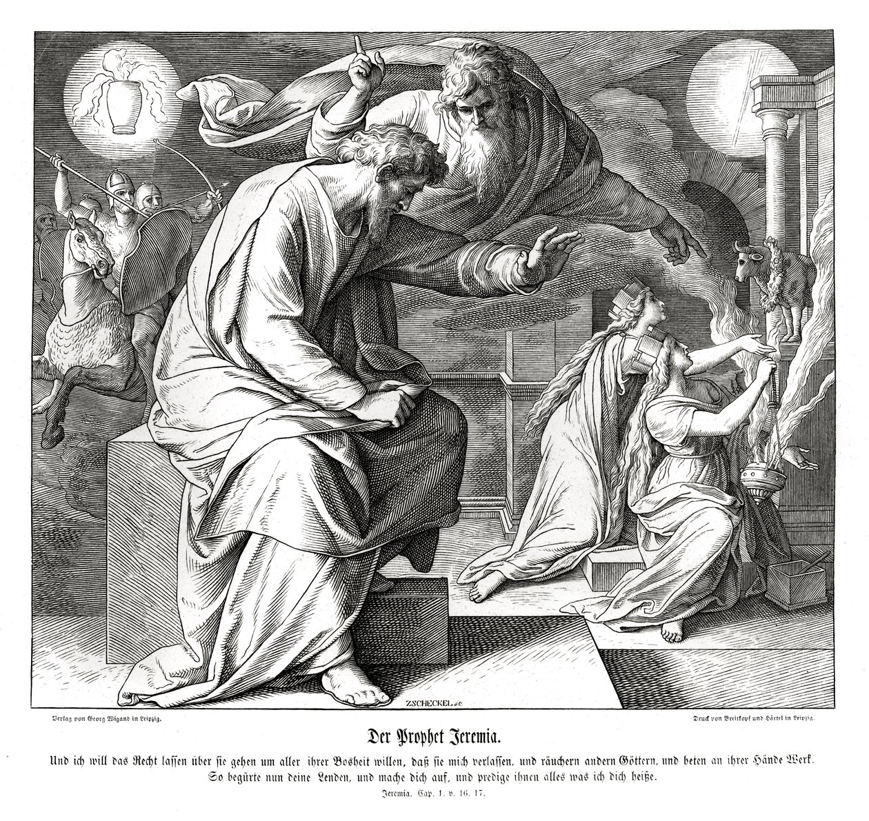Profeten Jeremias af Julius Schnorr von Carolsfeld