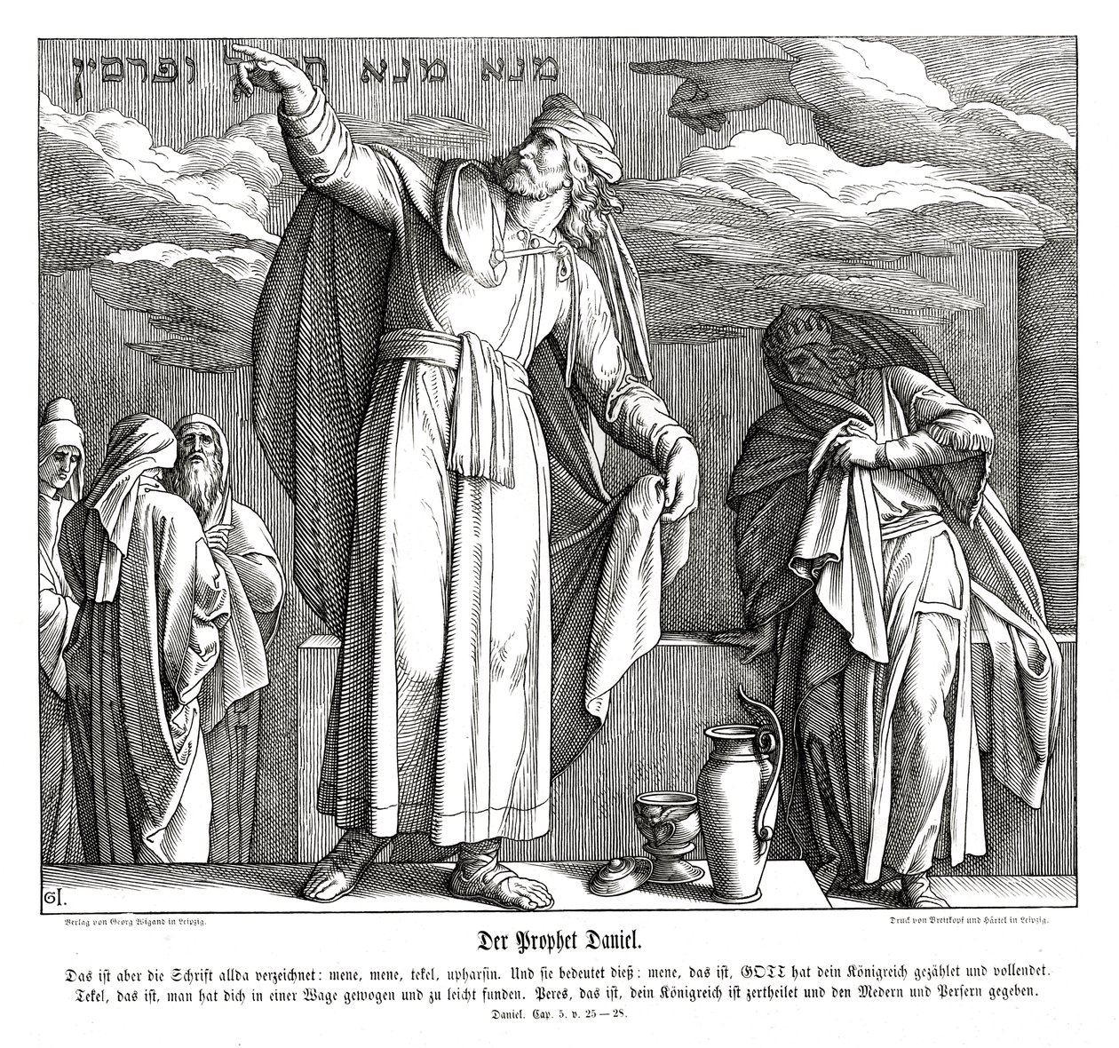 Profeten Daniel af Julius Schnorr von Carolsfeld