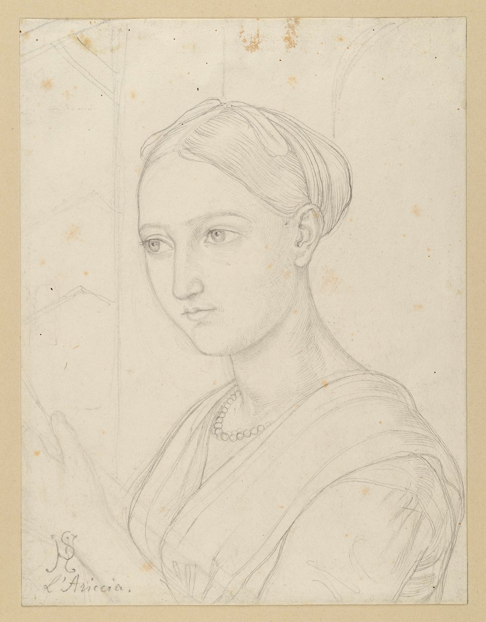 Vittoria Caldoni af Julius Schnorr von Carolsfeld